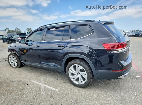 1V2WR2CA1MC578689 2021 VOLKSWAGEN ATLAS Black უკანა მარცხენა