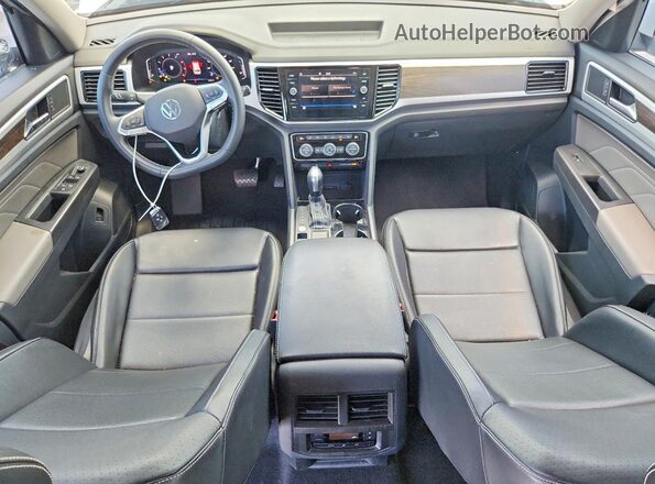 1V2WR2CA1PC508002 2023 VOLKSWAGEN ATLAS White Widok deski rozdzielczej