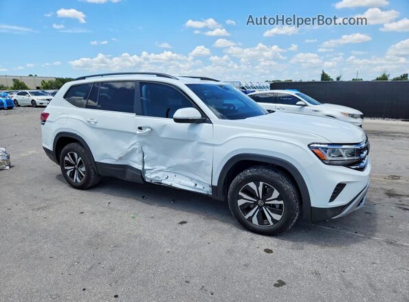 1V2WR2CA1PC508002 2023 VOLKSWAGEN ATLAS White Przód prawy