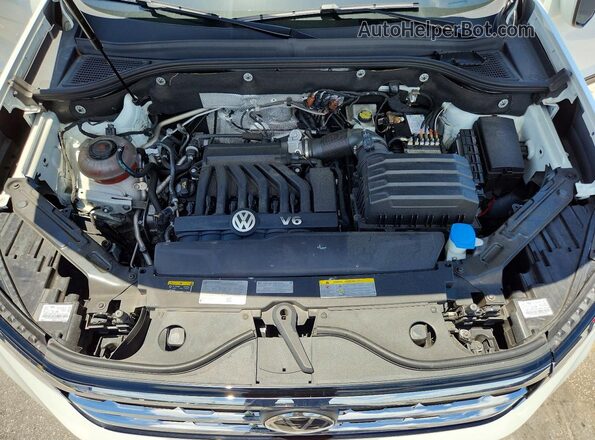 1V2WR2CA1PC508002 2023 VOLKSWAGEN ATLAS White Widok komory silnika