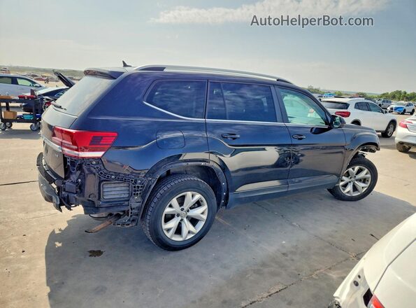 1V2WR2CA2KC558948 2019 VOLKSWAGEN ATLAS Черный Задняя правая четверть