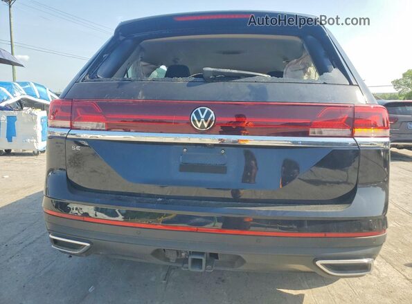 1V2WR2CA2RC543148 2024 VOLKSWAGEN ATLAS Black Հետևի տեսք