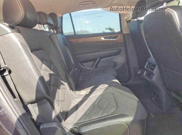1V2WR2CA2RC543148 2024 VOLKSWAGEN ATLAS Black Հետևի նստատեղերի տեսք