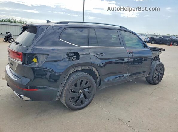 1V2WR2CA2RC602845 2024 VOLKSWAGEN ATLAS Black Հետևի աջ