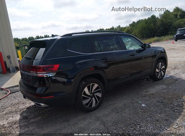 1V2WR2CA2SC519258 2025 VOLKSWAGEN ATLAS Black უკანა მარჯვენა