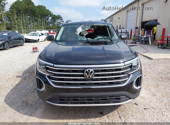 1V2WR2CA2SC519258 2025 VOLKSWAGEN ATLAS Black ხელსაწყოთა პანელის ხედი