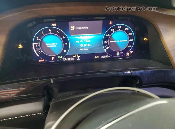 1V2WR2CA2SC570680 2025 VOLKSWAGEN ATLAS White Instrument cluster view