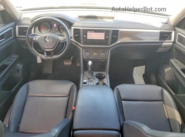 1V2WR2CA3KC595376 2019 VOLKSWAGEN ATLAS Black Vista del salpicadero