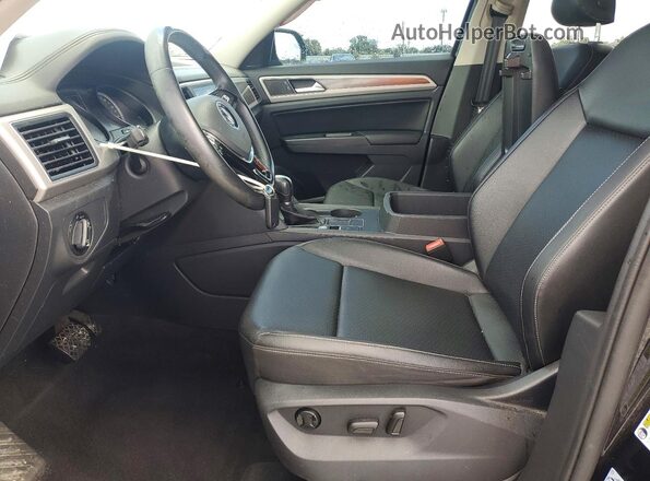 1V2WR2CA3KC595376 2019 VOLKSWAGEN ATLAS Black Vista interior delantera