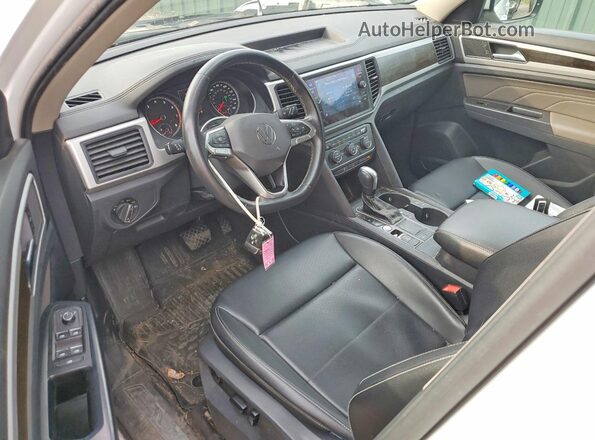 1V2WR2CA3MC565121 2021 VOLKSWAGEN ATLAS White Առջևի վահանակի տեսք