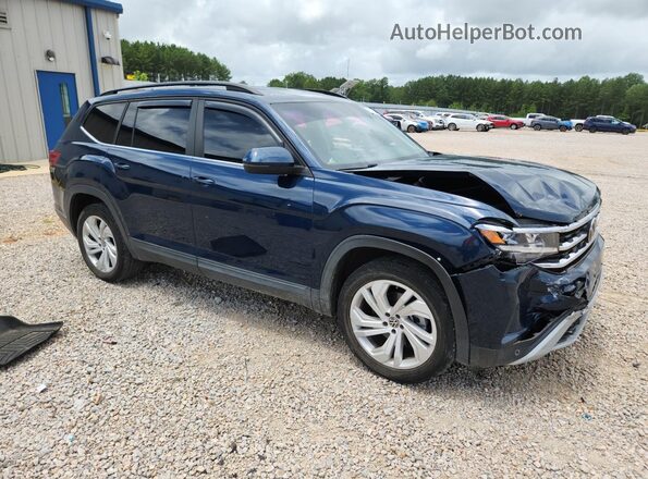 1V2WR2CA3MC581769 2021 VOLKSWAGEN ATLAS Blue Առջևի աջ