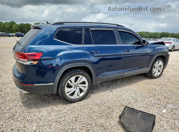 1V2WR2CA3MC581769 2021 VOLKSWAGEN ATLAS Blue Հետևի աջ