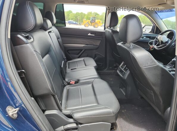 1V2WR2CA3MC581769 2021 VOLKSWAGEN ATLAS Blue Սալոնի հետևի տեսք