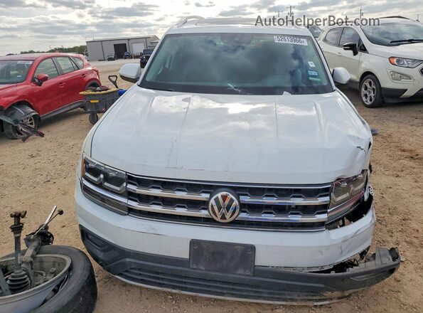 1V2WR2CA4KC591207 2019 VOLKSWAGEN ATLAS White წინა ხედი