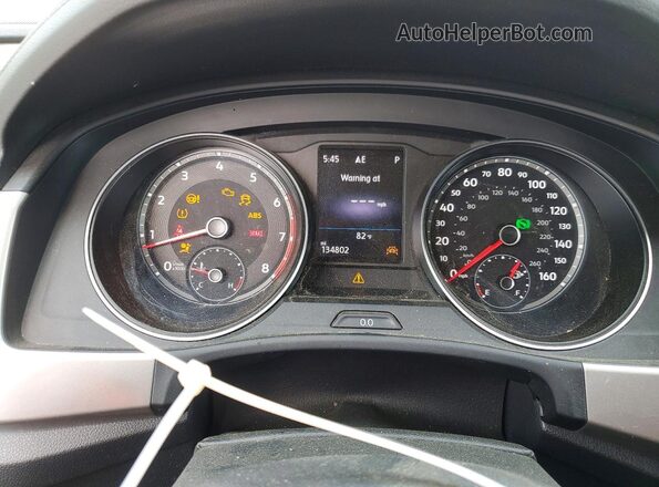 1V2WR2CA4KC591207 2019 VOLKSWAGEN ATLAS White ხელსაწყოთა პანელის ხედი