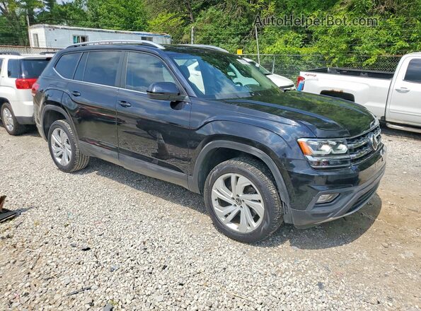 1V2WR2CA4KC606000 2019 VOLKSWAGEN ATLAS Черный Передняя правая четверть