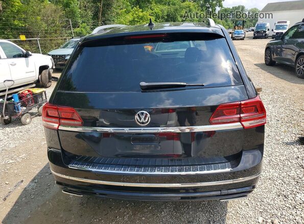 1V2WR2CA4KC606000 2019 VOLKSWAGEN ATLAS Черный Вид сзади
