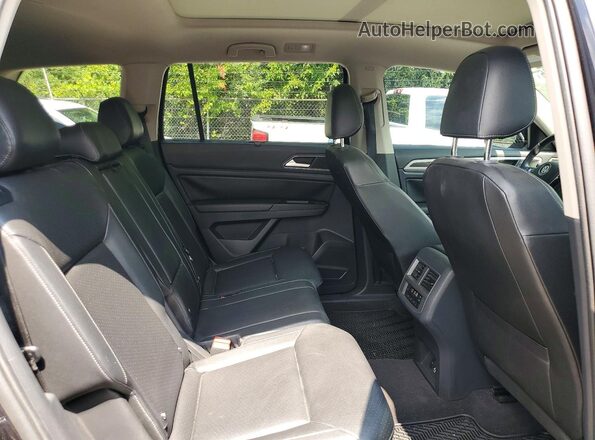 1V2WR2CA4KC606000 2019 VOLKSWAGEN ATLAS Черный Вид задней части салона