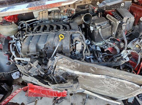 1V2WR2CA4NC503003 2022 VOLKSWAGEN ATLAS Maroon ძრავის განყოფილების ხედი