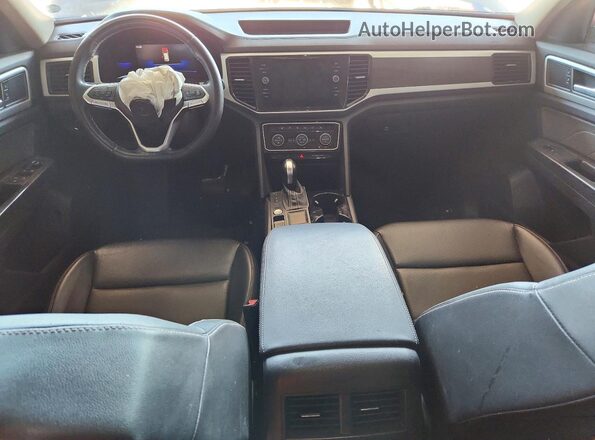 1V2WR2CA4NC503003 2022 VOLKSWAGEN ATLAS Maroon წინა პანელის ხედი
