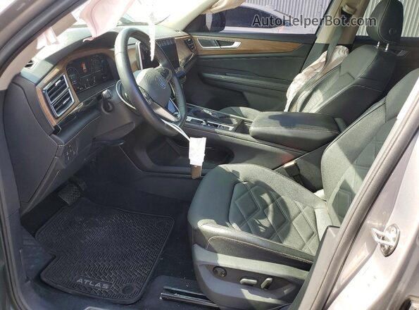 1V2WR2CA4RC521068 2024 VOLKSWAGEN ATLAS Серебряный Вид салона спереди