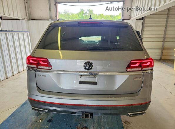 1V2WR2CA5MC562107 2021 VOLKSWAGEN ATLAS Silver Հետևի տեսք