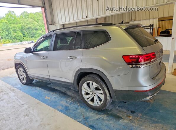 1V2WR2CA5MC562107 2021 VOLKSWAGEN ATLAS Silver Հետևի ձախ