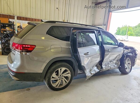 1V2WR2CA5MC562107 2021 VOLKSWAGEN ATLAS Silver Հետևի աջ