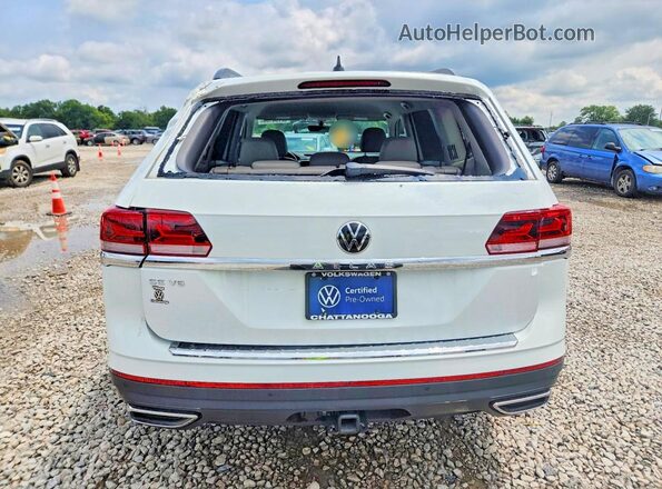 1V2WR2CA5PC549958 2023 VOLKSWAGEN ATLAS White უკანა ხედი