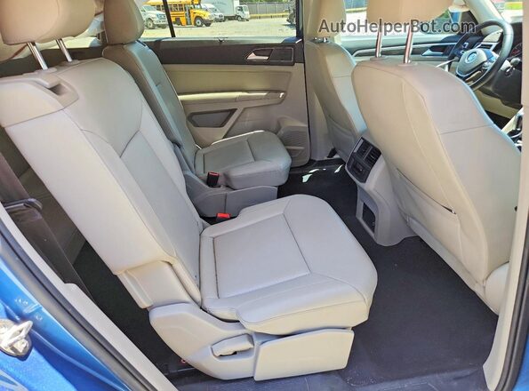 1V2WR2CA6KC540811 2019 VOLKSWAGEN ATLAS Blue Vista interior trasera