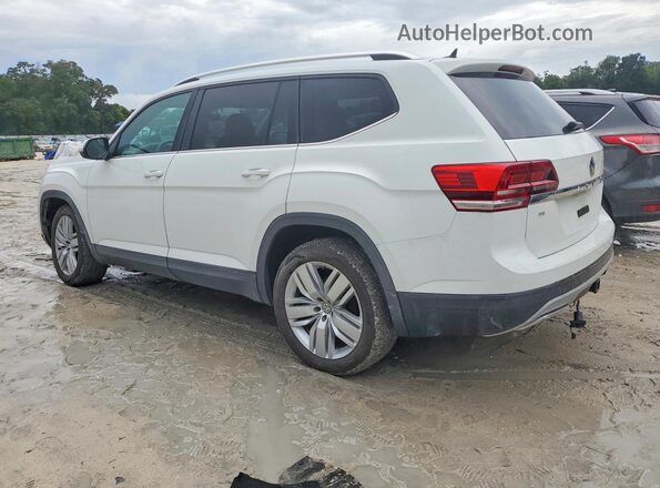 1V2WR2CA6KC572299 2019 VOLKSWAGEN ATLAS Белый Задняя левая четверть