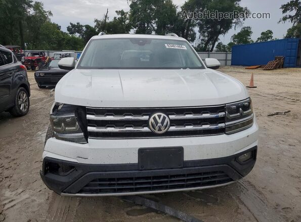 1V2WR2CA6KC572299 2019 VOLKSWAGEN ATLAS Белый Вид спереди