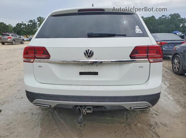 1V2WR2CA6KC572299 2019 VOLKSWAGEN ATLAS Белый Вид сзади