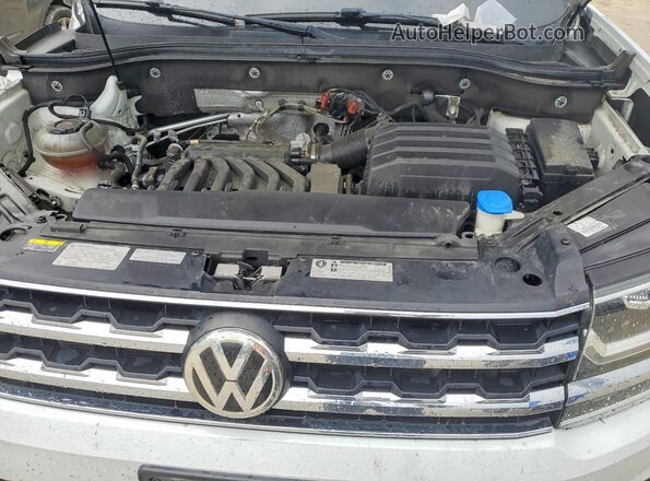 1V2WR2CA6KC572299 2019 VOLKSWAGEN ATLAS Белый Вид подкапотного пространства
