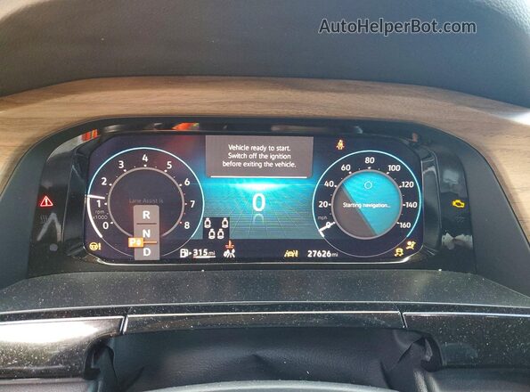 1V2WR2CA6RC513229 2024 VOLKSWAGEN ATLAS Черный Вид щитка приборов