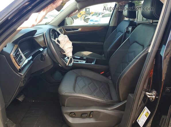 1V2WR2CA6RC513229 2024 VOLKSWAGEN ATLAS Черный Вид салона спереди