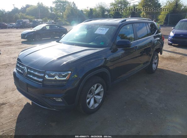 1V2WR2CA7KC534340 2019 VOLKSWAGEN ATLAS Black Przód lewy