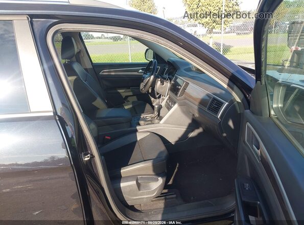 1V2WR2CA7KC534340 2019 VOLKSWAGEN ATLAS Black Widok wnętrza z przodu