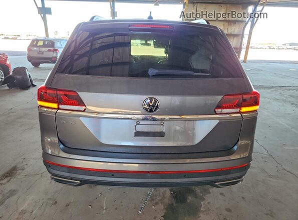 1V2WR2CA7MC542327 2021 VOLKSWAGEN ATLAS Gray უკანა ხედი