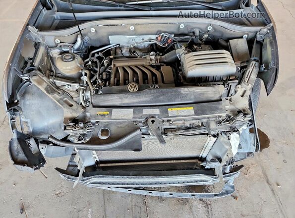 1V2WR2CA7MC542327 2021 VOLKSWAGEN ATLAS Gray ძრავის განყოფილების ხედი