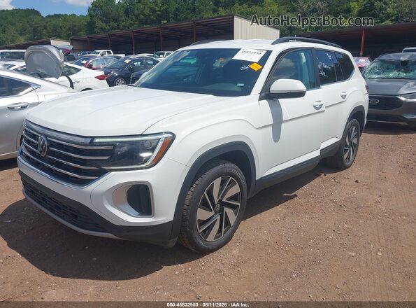1V2WR2CA7SC501421 2025 VOLKSWAGEN ATLAS White Vista tres cuartos delantera izquierda