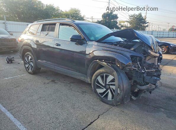 1V2WR2CA7SC513505 2025 VOLKSWAGEN ATLAS Black წინა სალონის ხედი