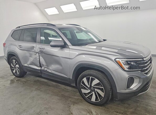 1V2WR2CA7SC536864 2025 VOLKSWAGEN ATLAS Silver Передня права чверть