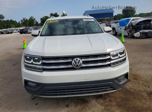 1V2WR2CA9KC584639 2019 VOLKSWAGEN ATLAS White წინა ხედი