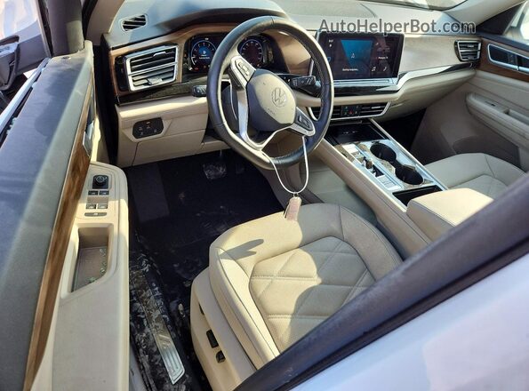 1V2WR2CA9SC551835 2025 VOLKSWAGEN ATLAS White Вид панелі приладів