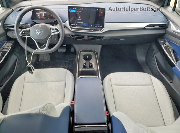 1V2WSPE81SC003565 2025 VOLKSWAGEN ID.4 Turquoise Widok deski rozdzielczej