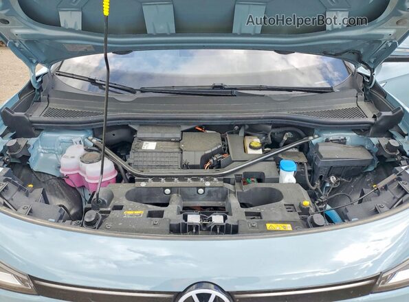 1V2WSPE81SC003565 2025 VOLKSWAGEN ID.4 Turquoise Widok komory silnika