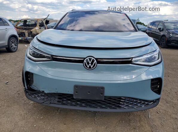 1V2WSPE81SC003565 2025 VOLKSWAGEN ID.4 Turquoise Widok z przodu