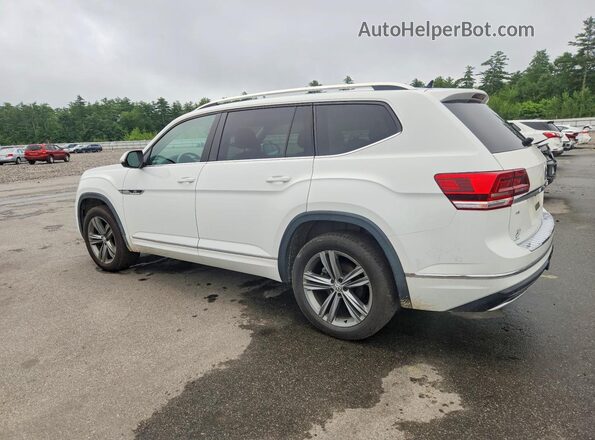 1V2XR2CA4KC614716 2019 VOLKSWAGEN ATLAS White Задня ліва чверть