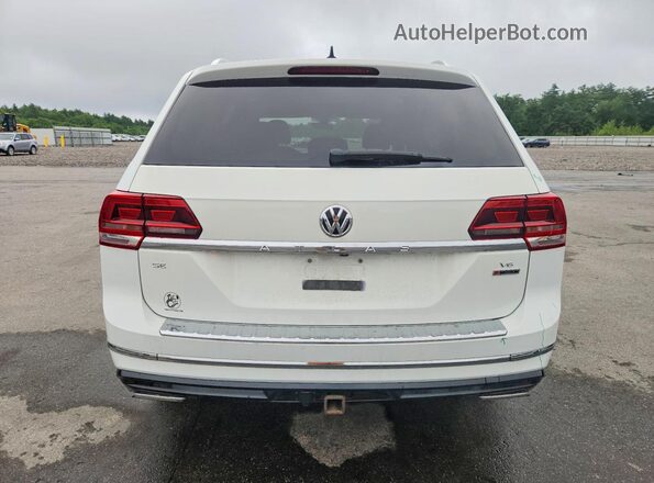 1V2XR2CA4KC614716 2019 VOLKSWAGEN ATLAS White Вид ззаду